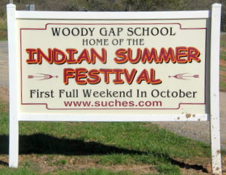 Indian Summer Festival Sign