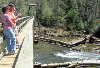 Swinging Bridge East View
